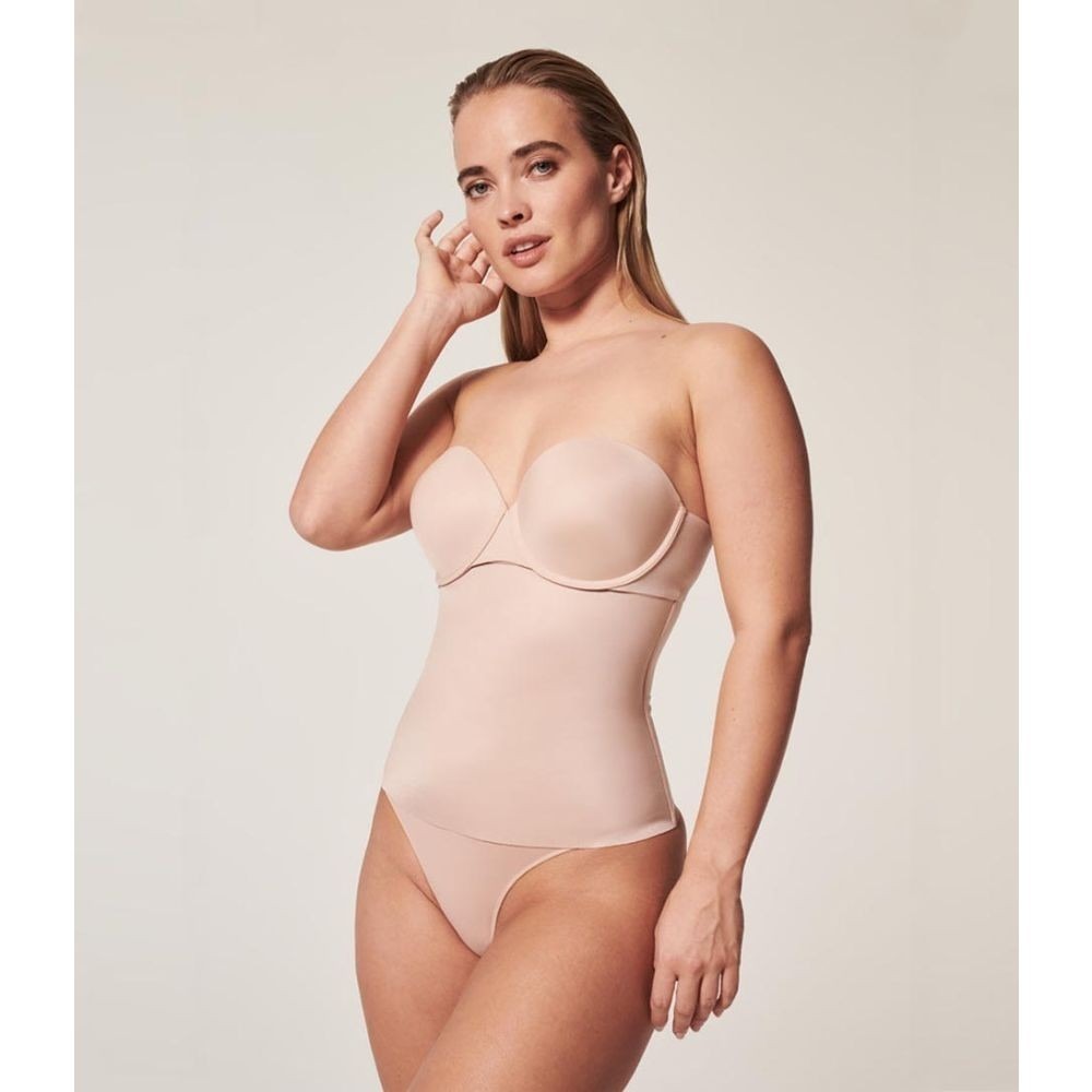 Spanx Suit Your Fancy Waist Cincher Shapewear Size XL Champagne Beige 10328R $75